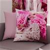 PETTI Artigiani Italiani - Coppia di Federe Cuscino 65x65 cm in Microfibra, Cuscini Arredo Camera da Letto, Divano, Salotto, Set 2 Fodere Copricuscino, Federa Spring, 100% Made in Italy