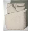 Bianca Plain Dyed Neutral - Set copripiumino 240 x 220 + 65 x 65 cm (2)