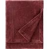 Yard Heavy Chenille Coperta - Coperta decorativa di lusso in morbido velluto per letto o divano (Barbabietola - 130x180cm)