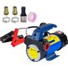 GOTLUCK Pompa di trasferimento diesel 12V 260W Pompa di trasferimento del carburante elettrica 45L/Min Pompa di aspirazione dell'olio con motore in rame per il trasferimento di diesel, cherosene
