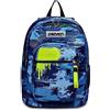 Seven Zaino Scuola Elementare e Medie Bambino NEW FIT - WET COLOR BOY, Blu - Zaino Doppio Scomparto - Tasca Porta Borraccia - Maxi Capienza 32 lt