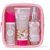 VERALAB Kit Corpo Think Milk - Travel Ready Kit - Cofanetti Viso e Corpo