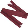 Aerzetix - Set di 8 Cerniere Lampo a Spirale N°5 45cm separabili con cursore - in Metallo Nylon Poliestere - Colore Bordeaux Chiaro - per Cucito Artigianato creazioni Tessili