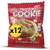 EatPro Biscotti Proteici High Protein Cookie Peanut Butter EatPro 12x55g Colazione Proteica, Snack Proteici, 10g Proteine 5g Fibre, Low Carb Keto Diet, Dieta Chetogenica Prodotti, Pasti Proteici