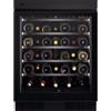 AEG Serie 8000 NSW8S826GT Cantinetta Vino da Incasso 60 cm 40 Bottiglie Classe F Altezza 82 cm Installazione Sotto Top Estetica Nera Matt Black