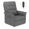 FLEXISPOT Poltrona da Relax Elettrica(82 x 77 x 104 cm) con schienale regolabile, reclinabile da 105 ° a 155 °, poltrona reclinabile, divano relax ergonomico, poltrona per camera da letto e soggiorno