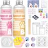 AllisWay Taba Squishy Kit, Zampa Squishy, Silicone Liquido, Kit Taba Squishy per la Produzione di Squishy Zampa di Gatto, Vari Tipi di taba Squishys Fai Da Te, Contiene Stampo per Artigli di Gatto