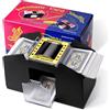 Altamejor Macchina per miscelare carte elettrica per 1-4 mazzi, mixer carte per poker, Texas Hold Em, Omaha, Baccarat, festa di famiglia