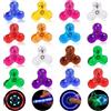 Gigilli Mini Fidget Spinners 16 Pack, LED Fidget Spinners per Bambini 4-12, Regalo di San Valentino Bomboniere Fidget Giocattoli Goodie Bag Stuffers Glow in The Dark