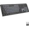 ‎Logitech Logitech MX Mechanical Tastiera Retroilluminata Wireless Performance, Switch Tat