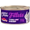 EDGARD & COOPER Edgard Cooper Sfilaccetti Tonno fresco e Pollo in brodo di pesce 70 Gr