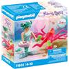 PLAYMOBIL Princess Magic 71501 Sirena con Delfini, Cure amorevoli per la Mamma Delfino e Il Suo Cucciolo, con Accessori, Giochi di Ruolo Divertenti, Giocattolo per Bambini dai 4 Anni in su
