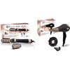 Bellissima Imetec My Pro Revolution BHS4 1100, Spazzola ad Aria Calda, Asciuga e Modella, Rotazione Automatica a Doppio Verso & Pro Ceramic P5 3800 Asciugacapelli Professionale