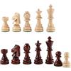 Master of Chess Pedine Scacchi in Legno da Torneo - Fato a Mano Pezzi Scacchi Staunton NO.7 in - 100 mm King Altezza
