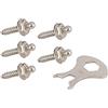 New Marine LOXX Set di 5 viti autofilettanti 4,2 x 16 + chiave