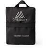 Gregory Packable Helmet Holder, Obsidian black