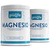+LIFE Magnesio in Polvere, Carbonato e Acido Citrico PiùLife, 640 g | 1 misurino al giorno, 430 mg per dose, Fonte di Magnesio Citrato, Metabolismo energetico, Muscoli e Sistema nervoso, Solubile