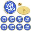 Omnisexual Jw.org - Confezione da 10/20/50/100 spille da bavero sfuse - Spilla in metallo con testimoni di Geova per uomo donna vestiti borse cappelli, 20mm, Ferro