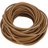 GORGECRAFT 10m*3mm Strisce di Vera Pelle di Mucca Corda Corda di Cuoio Intrecciata Piatta Filo Corda per Cinture Bracciali Collana Creazione di Gioielli Fai Da Te Artigianato Utensili Laboratorio Perù
