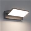 Klighten 45W Applique da Esterno LED IP65, Luci da Parete Regolabile Lampade da Parete Esterno Interno Alluminio Moderno per Ingresso Terrazza Giardini, 3480 Lumen, Bianco Naturale 4000K, Antracite
