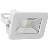 goobay 53869 Faretto LED da 10 W - Faretto LED da 10 W - Luce bianca neutra 4000 K - 850 Lumen - Angolo di diffusione 110 gradi - Grado di protezione IP65 - Bianco