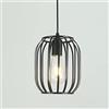 Chao Zan Lampada a Sospensione, Lampadario Camera da Letto Industriale moderno,vintage lampadario led sospensione industriale per bagno,cucina,salotto,corridoio(Senza Lampadine) (B)