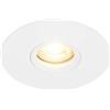 QAZQA buco - Faretto da incasso Moderno - 1 luce - Ø 120 mm - Bianco - Moderno - Soggiorno I Camera da letto I Sala da Pranzo I Cucina