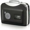 Cuifati Lettore di Cassette, Portatile da Nastri a MP3 Convertitore Lettore Musicale Cattura Registratore di Cassette Cassetta USB Nastro Digitale MP3 con Cuffie