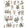 Carta di riso Winter