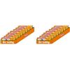 Plasmon Omogeneizzato Frutta Prugna 80g 24 Vasetti con Frutta selezionata, 100% naturale, con aggiunta di Vitamina C (Confezione da 2)