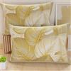 PETTI Artigiani Italiani - Coppia di Federe Cuscino 40x80 cm in Microfibra, Cuscini Arredo Camera da Letto, Divano, Salotto, Set 2 Fodere Copricuscino, Federa Tropical Tortora O, 100% Made in Italy