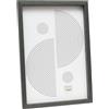 Deknudt Frames - Cornice portafoto - finitura legno nero grigio - pulita - legno FSC Mix - per formato 20 x 30 cm - appendere o appoggiare