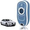 TOOMUME Cover Chiave TPU, Custodia Chiave 2 Tasti Adatto per Opel Vauxhall Insignia B Astra K Corsa E Zafira C Meriva B Buick Encore Envision Verano, Copri Chiavi Guscio Chiave Auto Telecomando