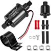 CarBole Pompa Carburante Elettrica 4-7PSI,HEP-02A, Pompa Di Alimentazione con Kit di Installazione e Filtro del Carburante,Adatto per Carburatori,Adatta per Diesel e Benzina