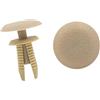 A ABSOPRO 8mm Automobile Paraurti Parafango Rivetti Fermi Plastica Beige (40 Set)