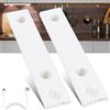 CREATESTAR Luce Armadio LED 20CM, 2PCS Luce Led Sottopensile Cucina, Lampada LED Ricaricabile con Sensore di Movimento, Dimmerabile per Cucina, Guardaroba, Scale, Corridoio, Testiere