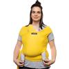 CuddleBug Fascia Porta Bebé Neonato e Bimbi fino a 16 Kg - Fascia Neonato per Trasporto a Mani Libere - Marsupio Bambino a Fascia - Ideale come Regalo Nascita e Baby Shower (Giallo/Yellow)