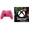 Xbox Controller Wireless Deep Pink + Game Pass Ultimate | Abbonamento di 1 mese