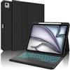 FOGARI Tastiera per iPad Air 13 M3 2025 e M2 2024, Keyboard Retroilluminata Italiano con Touchpad, Bluetooth Rimovibile Custodia con Tastiera per iPad Air 13'' M3 2025/Air 13'' M2 2024, Nero