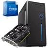 Pc fisso BUSTER Computersparts - Intel Core i7-13700F - Ram 32GB - SSD NVMe 2 Tera + 18 Tera sata - Nvidia GTX 1630 4GB - DVD Windows 11 Pro Potenza di calcolo garantita