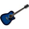 Ibanez PF15ECE-TBS chitarra acustica amplificata Blu