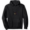 Bear Wilderness Hiking Adventure Animal Orso Silhouette Trail Explorer Felpa con Cappuccio