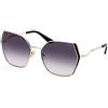 GUESS GU7843 Occhiali, Shiny Rose Gold, 61 Donna