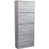 MIlani Home CALISS - scarpiera con 4 ante