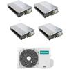 Hisense CONDIZIONATORE HISENSE CANALIZZATO QUADRI SPLIT 9000+9000+9000+9000 BTU INVERTER 4AMW81U4RJC R-32 A++
