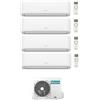 Hisense CONDIZIONATORE HISENSE QUADRI SPLIT HI-COMFORT 7000+7000+7000+9000 BTU WIFI INVERTER 4AMW81U4RJC A++
