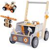 Labebe Carrello in legno per bambini e bambine, giocattolo montessori per bambini dai 1 ai 3 anni