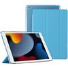 HUEZOE Custodia per iPad da 9,7 pollici 2018/2017 - Custodia protettiva ultra sottile in pelle PU con supporto pieghevole custodia protettiva auto sleep/wake per iPad da 9,7 pollici di 6a