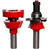 Freud 99 - 001 1/2-inch a 1 - 1/10,2 cm porta labbro fresa con codolo 1/5,1 cm, 99-762