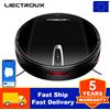 LIECTROUX V3S PRO Robot Aspirapolvere, Combo di pulizia a secco e a umido, Mappatura intelligente, App WiFi, Aspirazione da 4KPa, Motore senza spazzole, Funziona con Alexa e Google Assistant, Ideale - Black